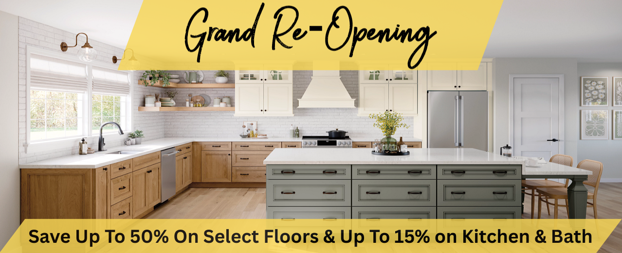 Dad dancing on newly installed hardwood flooring by Flooring America