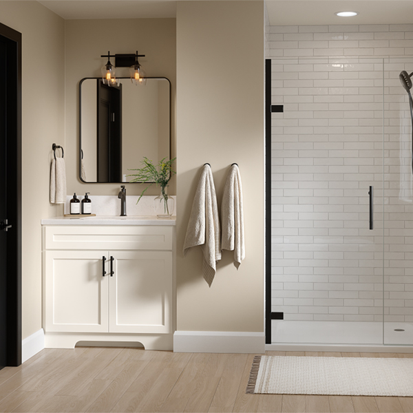 bathroom display