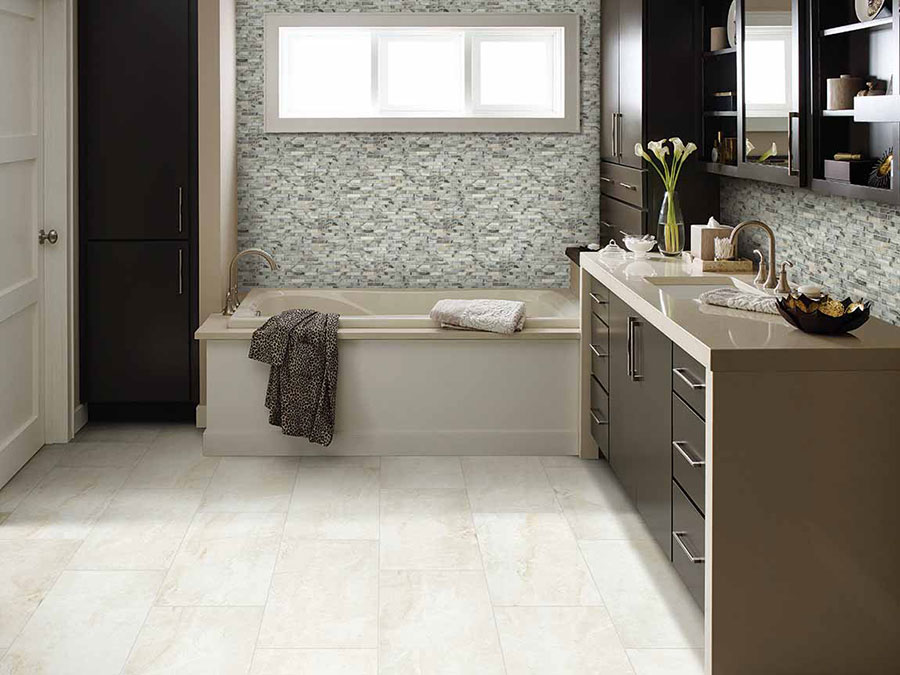 Tile flooring