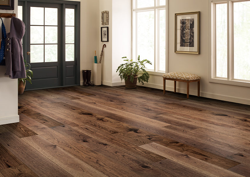 Hardwood flooring