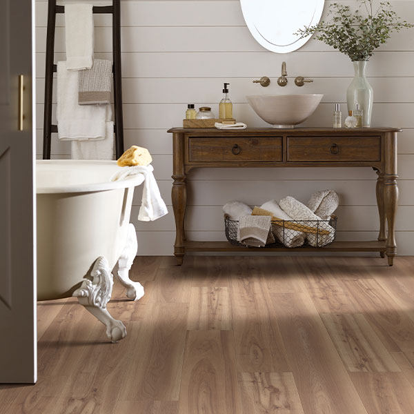 Luxury vinyl flooring
